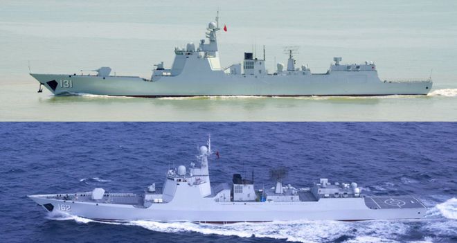 Max版正式亮相中国海军下一代驱逐舰何时亮相？马德里竞技携手K8央视首次公开！052D型Pro(图15)