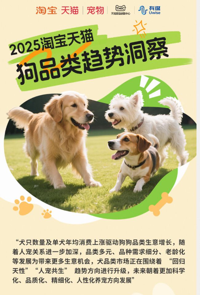 趋势报告13大品牌领跑细分赛道天猫宠物发布2025狗品类消费(图5)